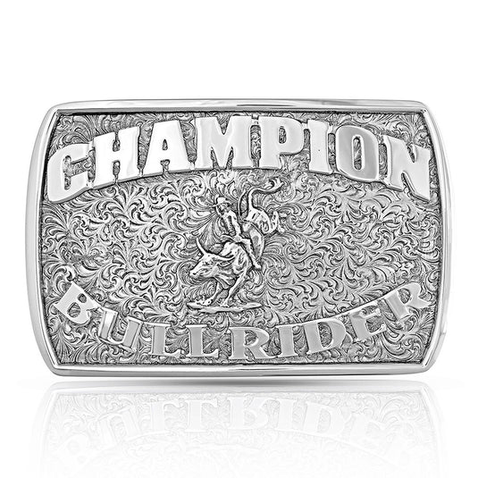 40018BR - Montana Silversmiths Champion Bull Rider Buckle