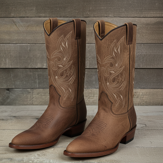 1802 - RockinLeather Men's Mad Dog Cowhide Western Boot With Pointed Toe