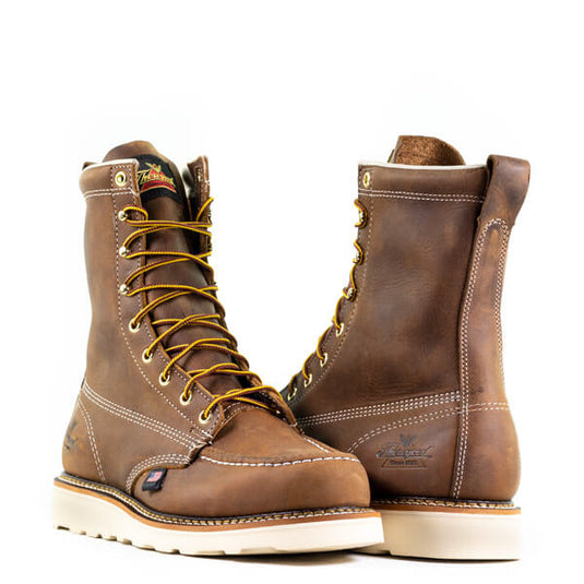 814-4178 - Thorogood American Heritage – 8″ Trail Crazyhorse Moc Toe – Maxwear Wedge