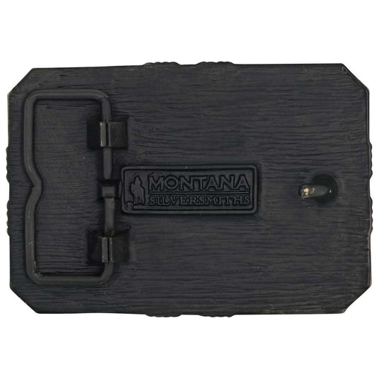 A947C - Montana Silversmiths Forever Free Heritage Attitude Buckle