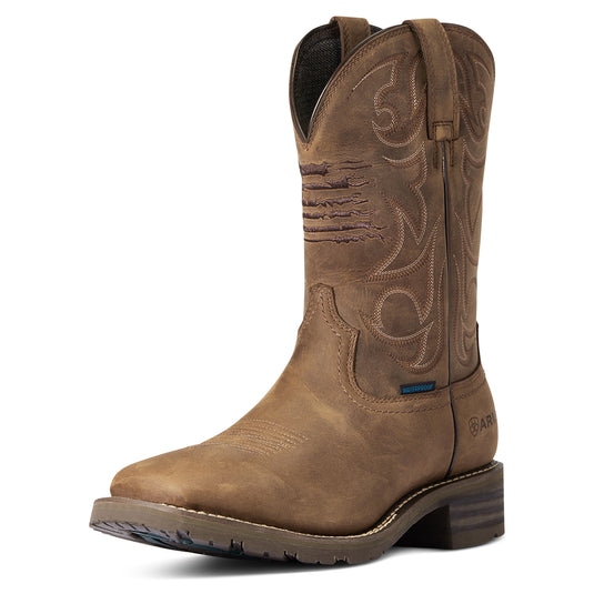 10038354 - Ariat Hybrid Patriot Waterproof Work/Western Boot