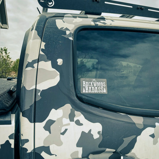 OUTST2 - BACKWOODS BADASS Sticker