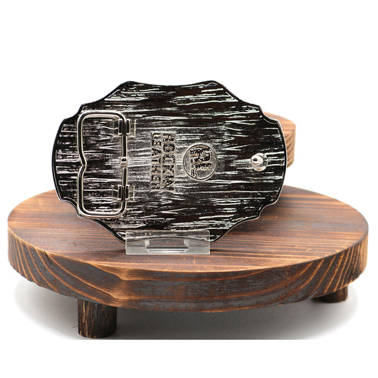 RLB506 - RockinLeather Silver Cross Belt Buckle