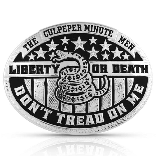 49210 - Montana Silversmiths Dont Tread on Me Buckle