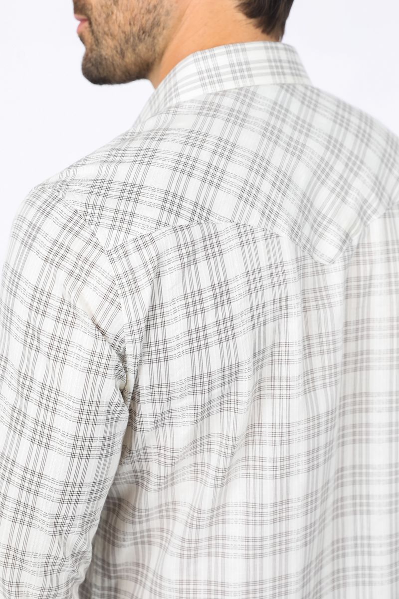 Load image into Gallery viewer, WCL10345 - Platini Mens Western Checkered Long Sleeve Shirt
