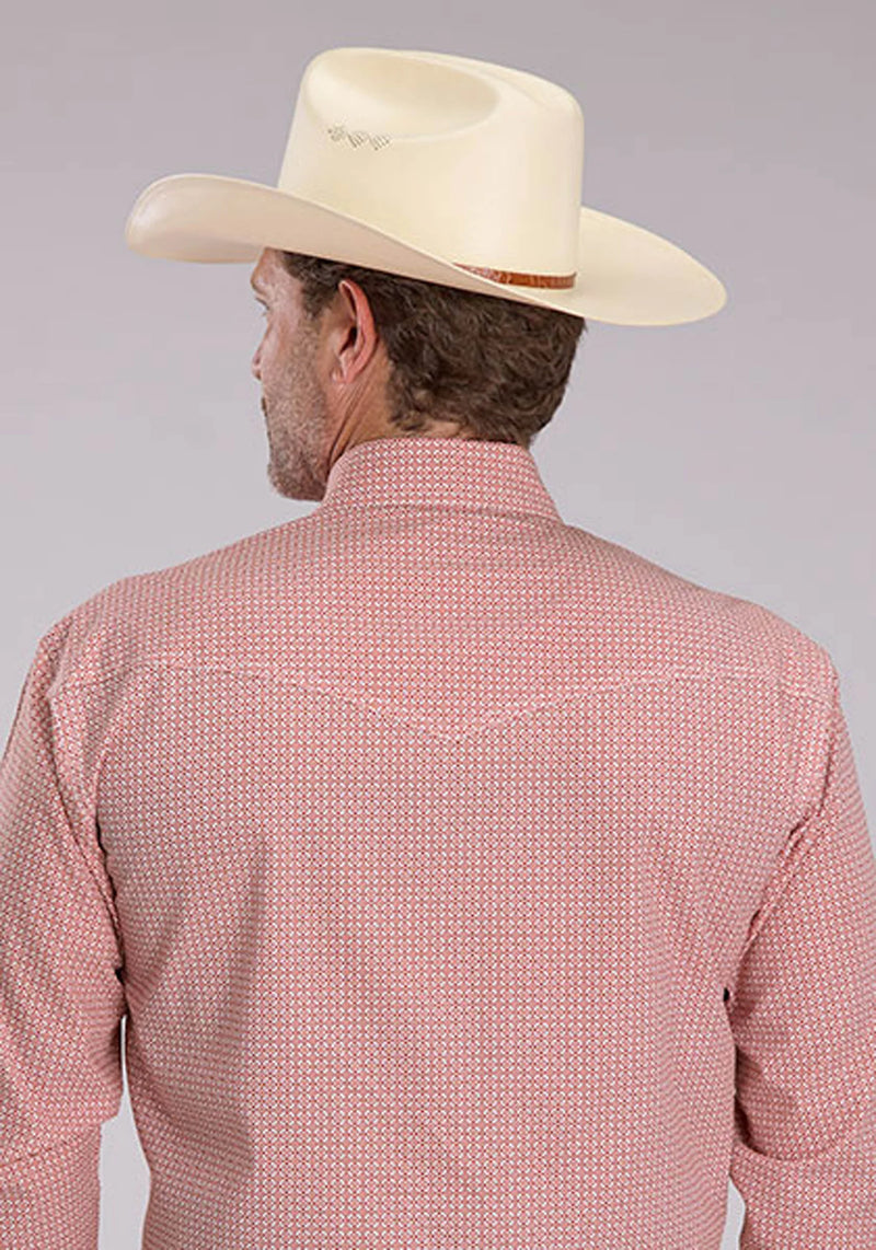 Load image into Gallery viewer, 03-001-0225-4040 RT - Roper Men's Long Sleeve Snap Saltillo Foulard Western Shirt
