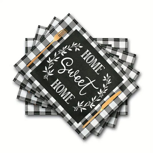 TMPLMT4 - Set of 4 Home Sweet Home Placemats