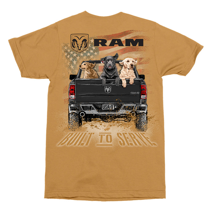 07-331-10 - Gold RAM T Shirt