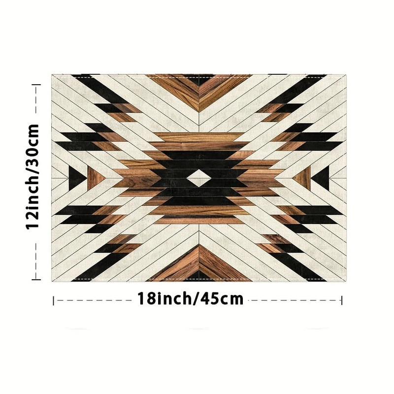 Load image into Gallery viewer, TMPLMT10 - Set of 4 Aztec Print Placemats
