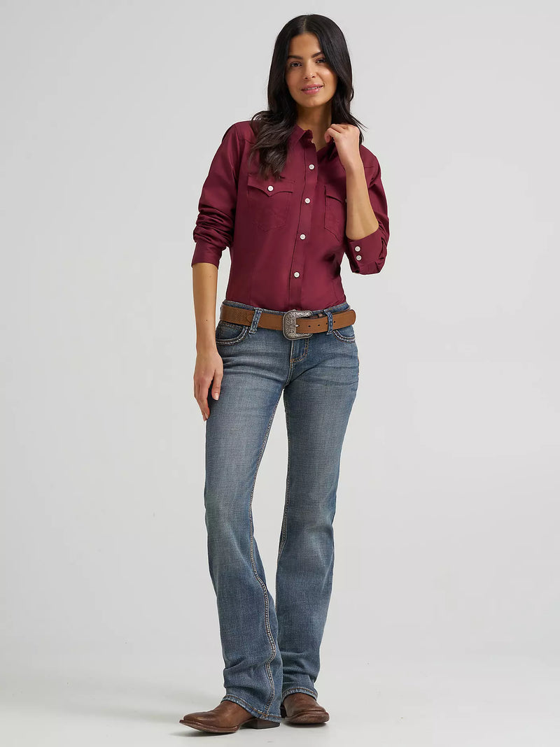 Load image into Gallery viewer, 1007MWZDW - Women's Wrangler Retro® Sadie Bootcut Jean
