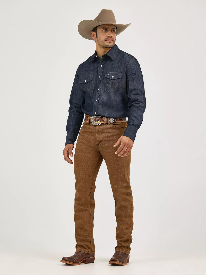 Load image into Gallery viewer, 936BKW - Men's Wrangler® Cowboy Cut® Black Whiskey Slim Fit Jean
