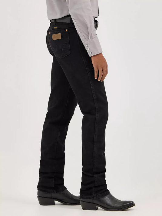 936WBK - Men's Wrangler® Cowboy Cut® Shadow Black Slim Fit Jean