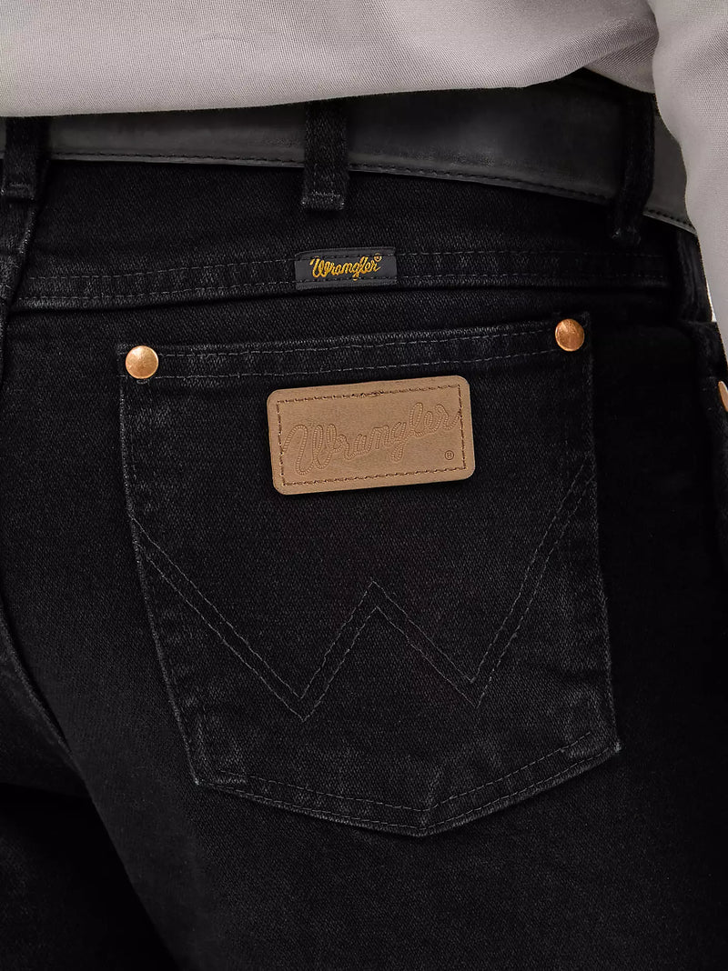 Load image into Gallery viewer, 936WBK - Men's Wrangler® Cowboy Cut® Shadow Black Slim Fit Jean
