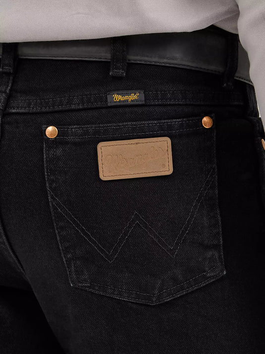 936WBK - Men's Wrangler® Cowboy Cut® Shadow Black Slim Fit Jean