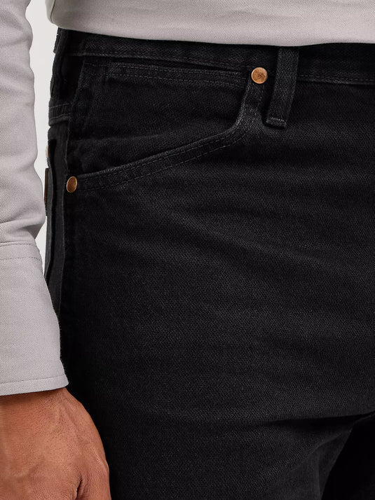 936WBK - Men's Wrangler® Cowboy Cut® Shadow Black Slim Fit Jean