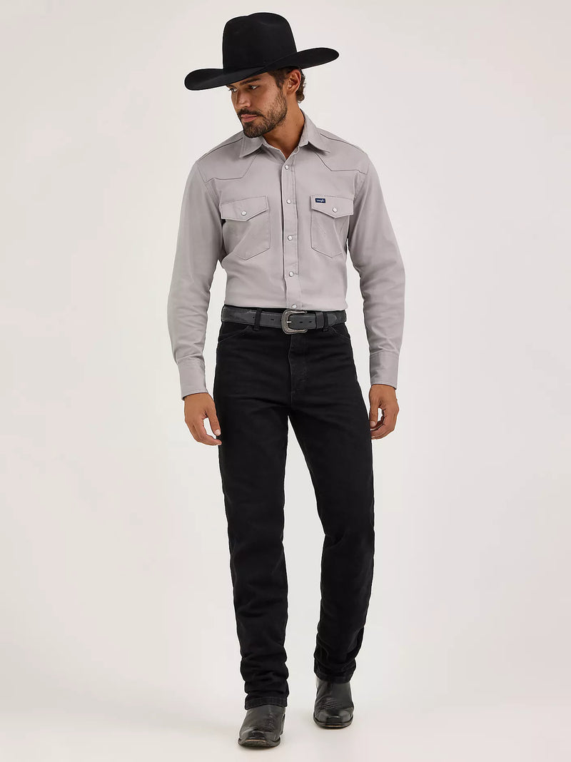 Load image into Gallery viewer, 936WBK - Men's Wrangler® Cowboy Cut® Shadow Black Slim Fit Jean
