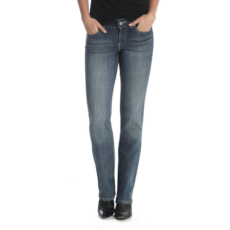 Load image into Gallery viewer, 09MWTMS - Wrangler Women&#39;s Straight Leg Jean in MS Wash
