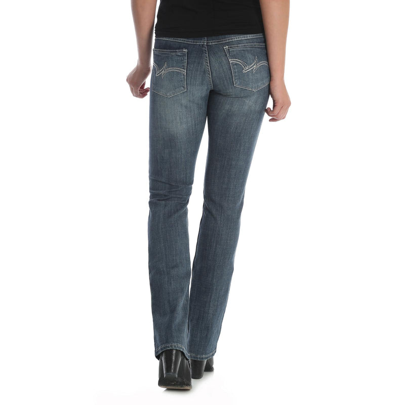 Load image into Gallery viewer, 09MWTMS - Wrangler Women&#39;s Straight Leg Jean in MS Wash
