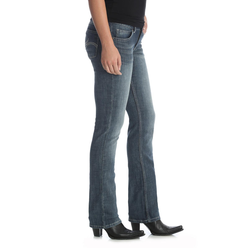 Load image into Gallery viewer, 09MWTMS - Wrangler Women&#39;s Straight Leg Jean in MS Wash
