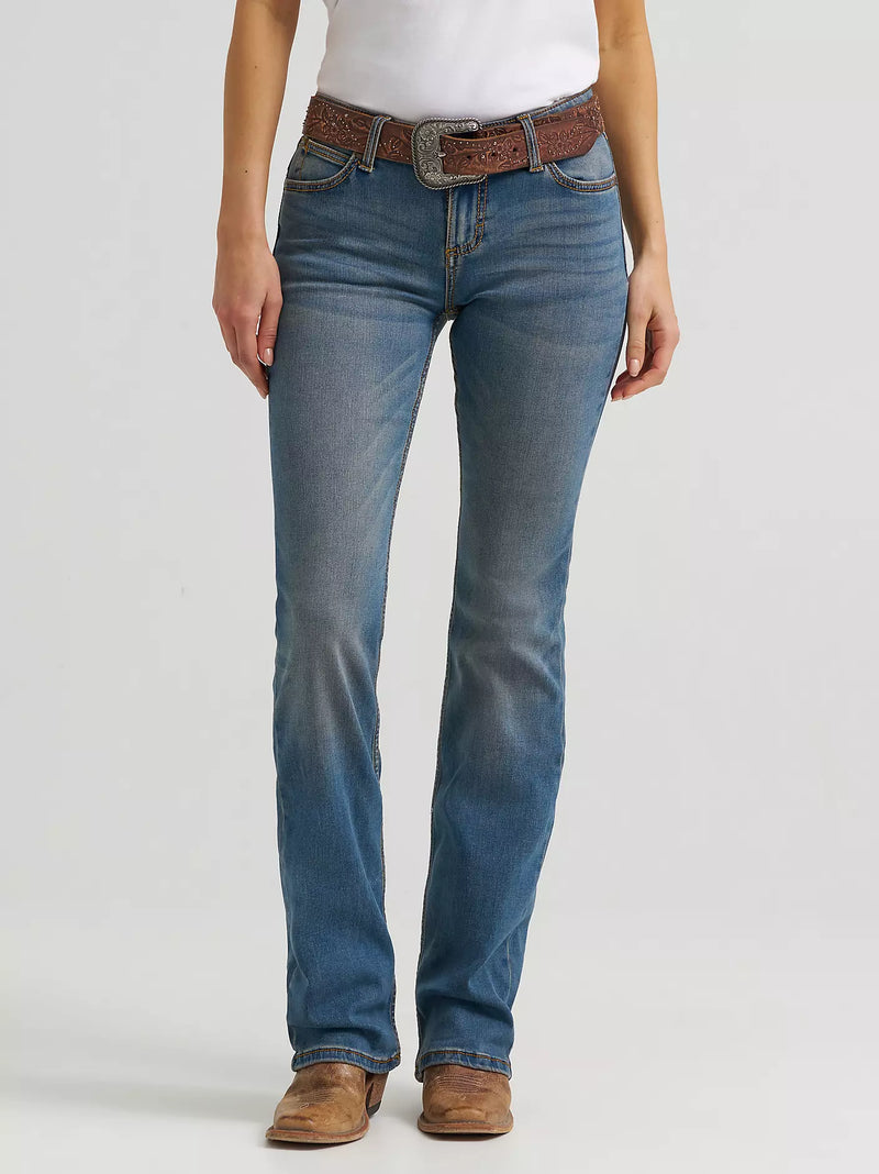 Load image into Gallery viewer, 1009MWZKM - Women's Wrangler Retro® Mae Mid Rise Bootcut Jean

