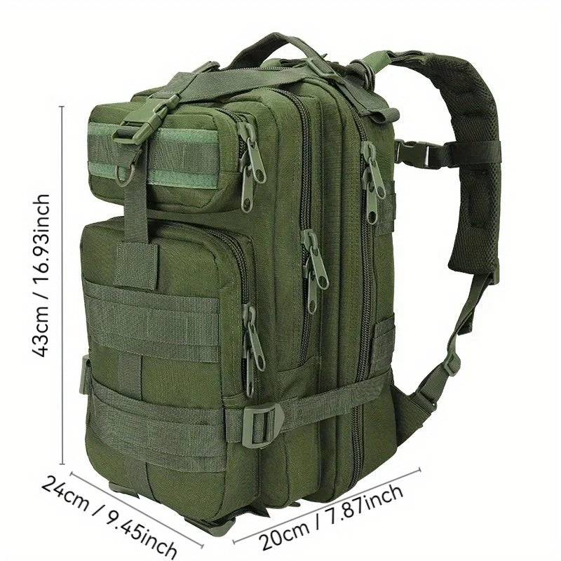 Load image into Gallery viewer, TMBKPK2 - Army Green Tactical Backpack
