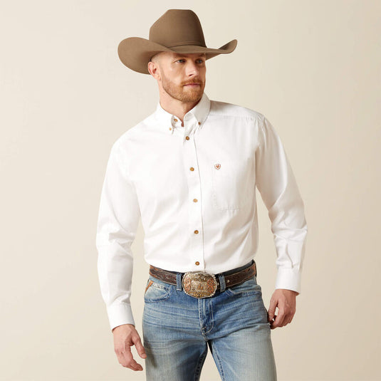 10000503 - Ariat Men's Solid Twill Classic Fit Shirt