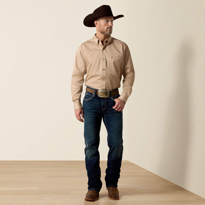 Load image into Gallery viewer, 10000505 - Ariat Men's Solid Twill Classic Fit Shirt
