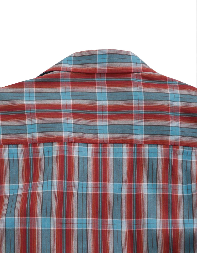 Load image into Gallery viewer, 10-001-0062-0342 RE - Tin Haul Men's Highway Plaid Long Sleeve Western Button Down Shirt
