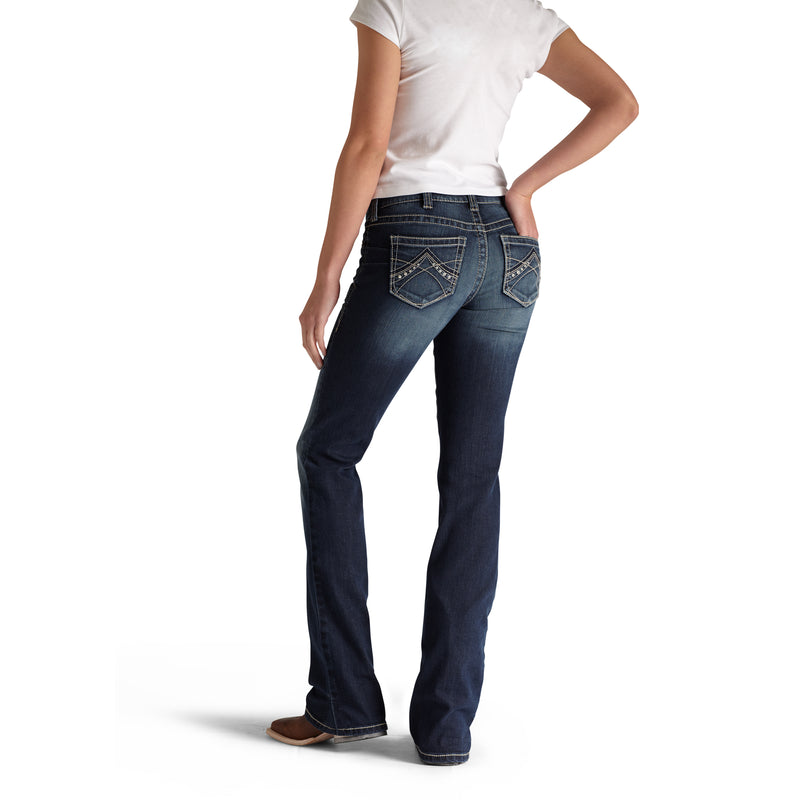 Load image into Gallery viewer, 10011683 - Ariat R.E.A.L. Mid Rise Stretch Original Boot Cut Jean
