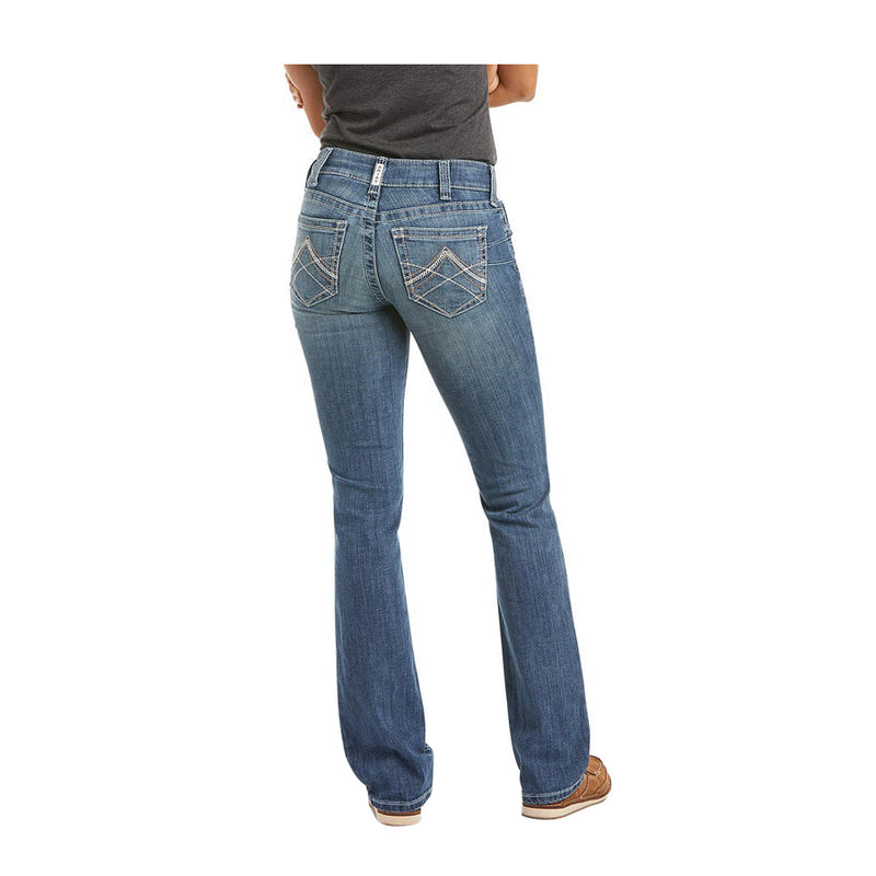 Load image into Gallery viewer, 10017217 - Ariat R.E.A.L. Straight Leg Jean Rainstorm
