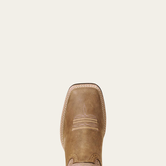10019906 - Ariat Round Up Remuda Wide Square Toe Western Boot