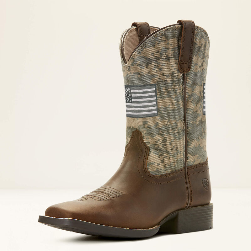 Load image into Gallery viewer, 10027279 - Ariat Patriot Western Children's Boot
