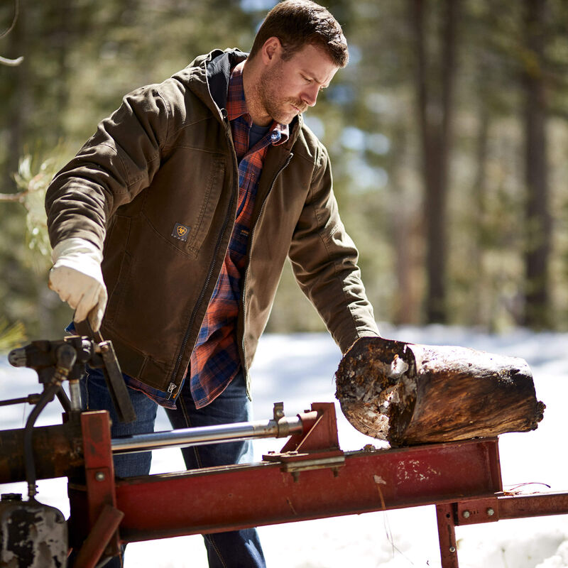 Load image into Gallery viewer, 10027860 - Ariat Men&#39;s Rebar Washed DuraCanvas Insulated Jacket
