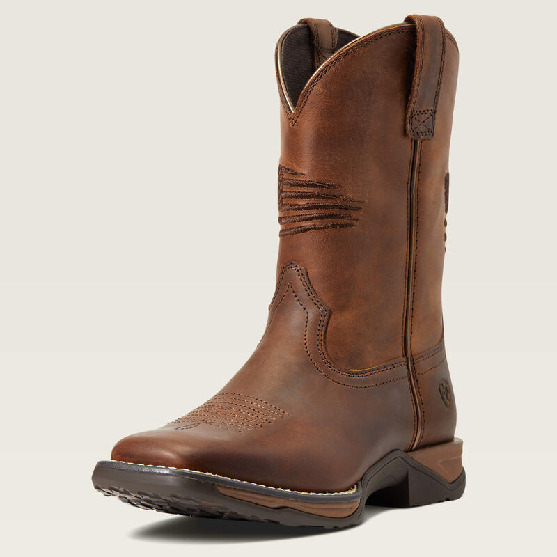 Load image into Gallery viewer, 10040366 - Ariat Children's Anthem Patriot Western Boot
