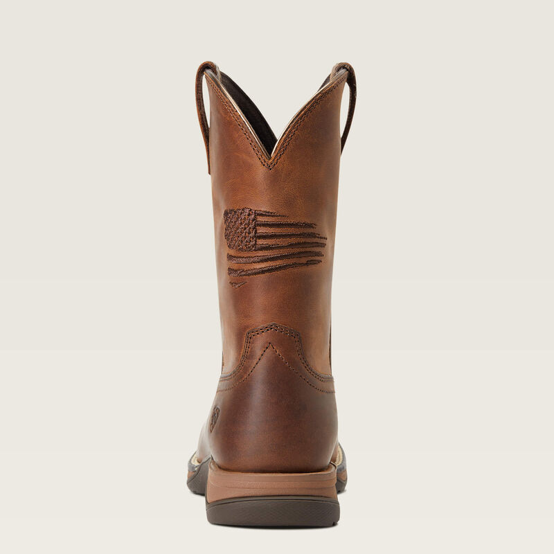 Load image into Gallery viewer, 10040366 - Ariat Children's Anthem Patriot Western Boot
