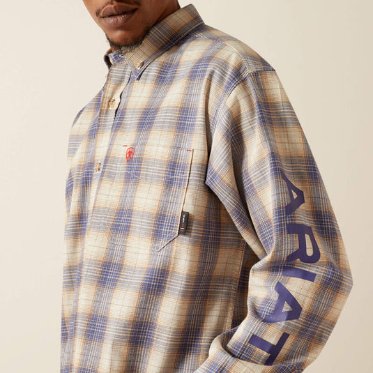 10054460 - Ariat FR Crenshaw Logo Work Shirt