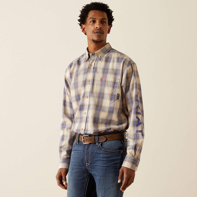 10054460 - Ariat FR Crenshaw Logo Work Shirt