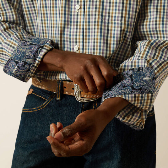 10062197 - Ariat Men's Wrinkle Free Dusty Classic Fit Shirt