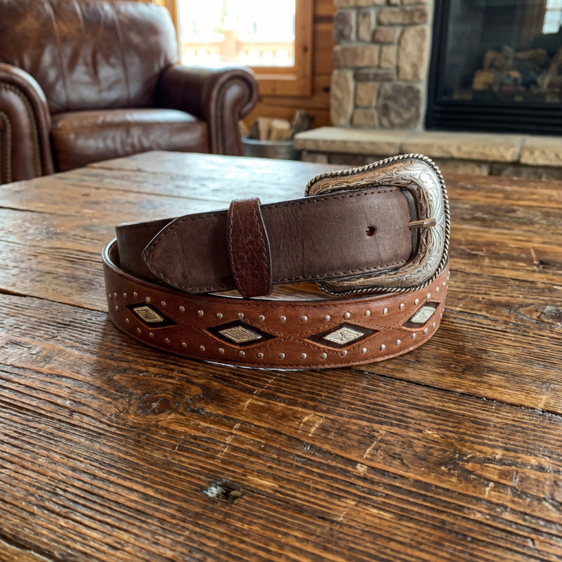 Load image into Gallery viewer, B11c - RockinLeather Bull Choco/Crazy Choco

