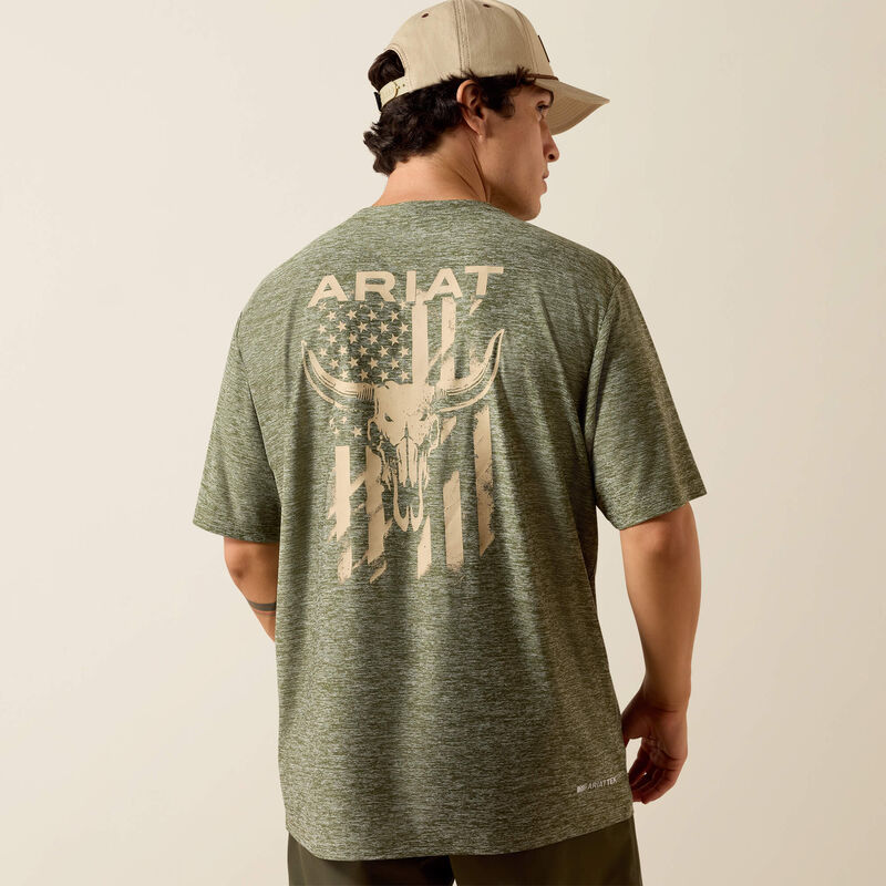 Load image into Gallery viewer, 10073442 - Ariat Longskull Freedom T-Shirt
