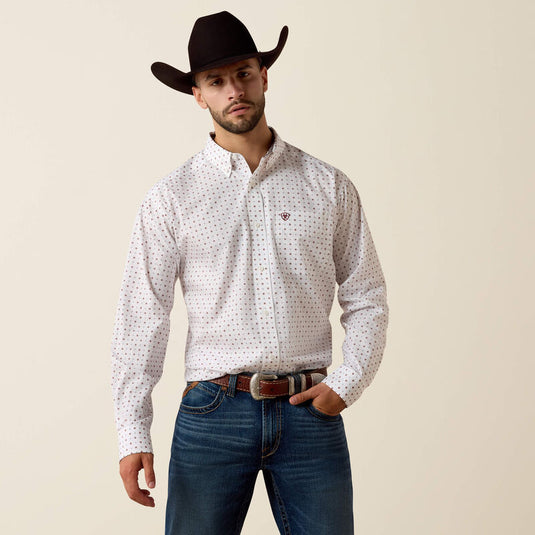 10073681 - Ariat Men's Wrinkle Free Waverly Classic Fit Shirt
