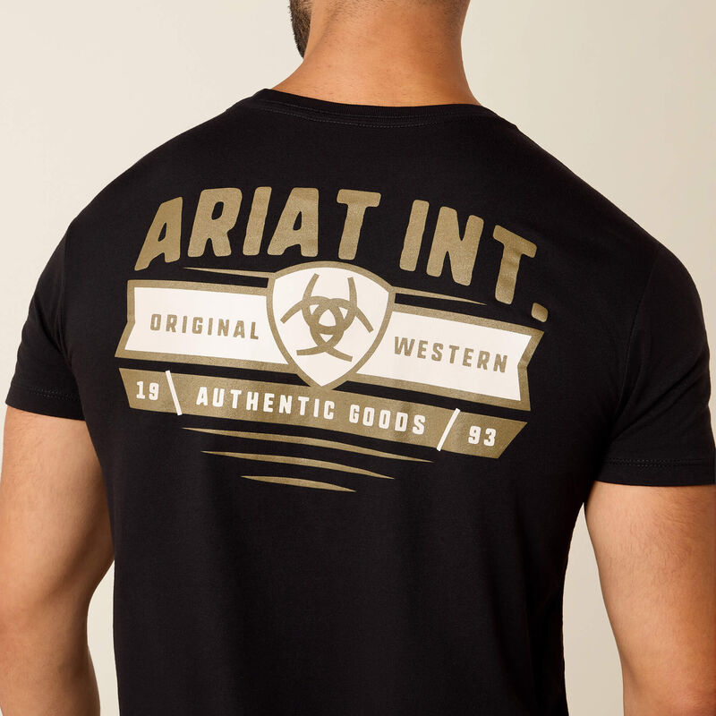Load image into Gallery viewer, 10073958 - Ariat Banner Badge T-Shirt
