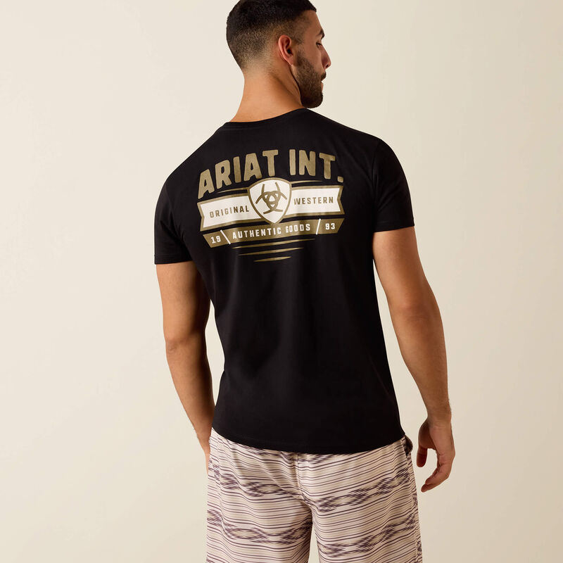 Load image into Gallery viewer, 10073958 - Ariat Banner Badge T-Shirt
