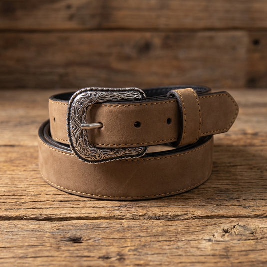 B1031 - RockinLeather Children's Brown Leather Belt