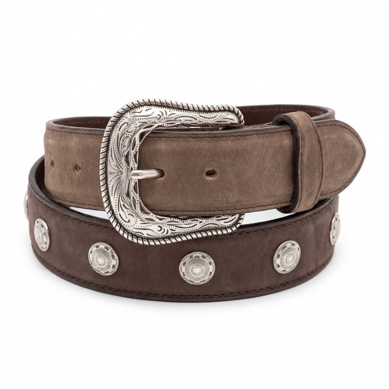 Load image into Gallery viewer, B10 - RockinLeather Men's Belt Cowhide Crazy Choco
