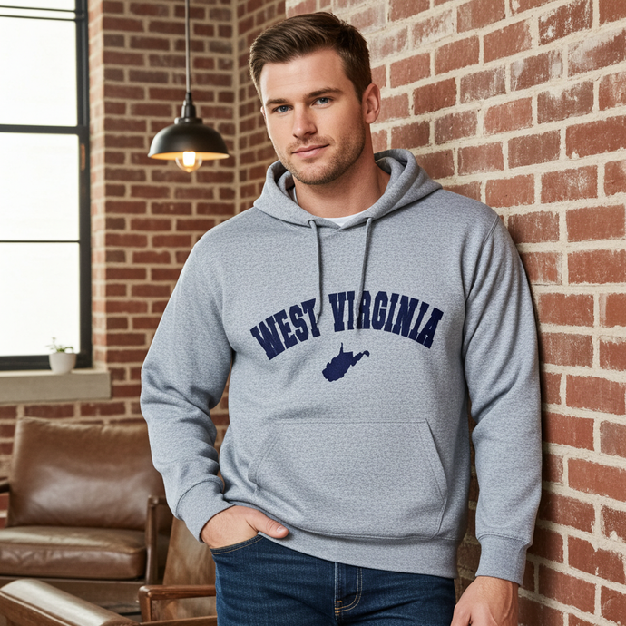 CALGWV - WV Light Grey Hoodie
