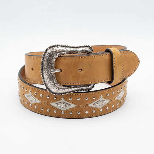 B12 - RockinLeather Cowhide Crzy Tan Calfskin