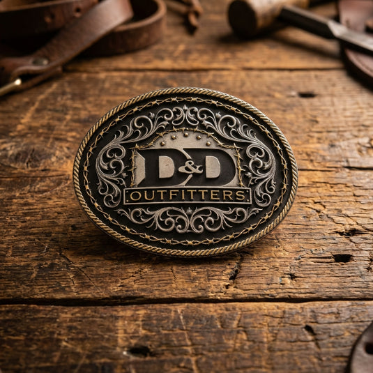 61317 - Montana Silversmith D&D Outfitters Belt Buckle