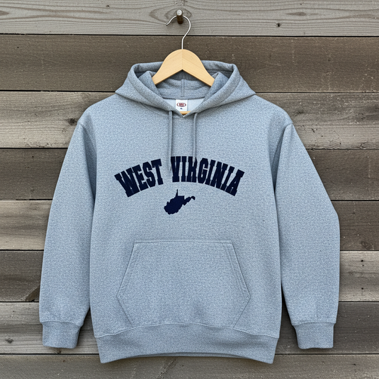 CALGWV - WV Light Grey Hoodie