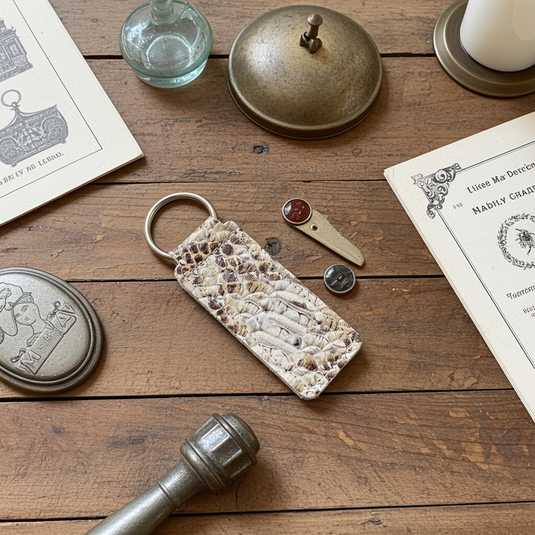 KEY1 - Natural Python Print Keychain